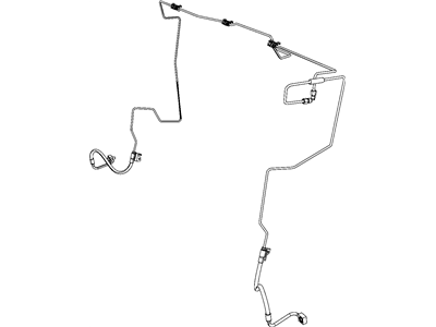 Jeep Grand Cherokee Brake Line - 52124733AF