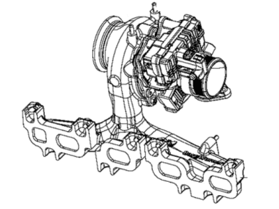 Jeep Turbocharger - 68424289AA