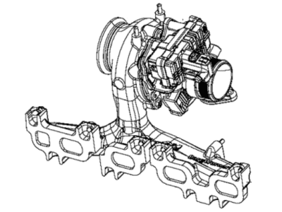 2019 Jeep Compass Exhaust Manifold - 68422001AA