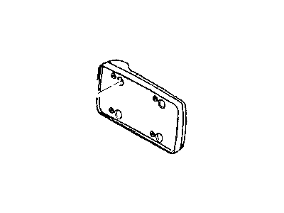 Jeep 55174994 BRACKET License Plate