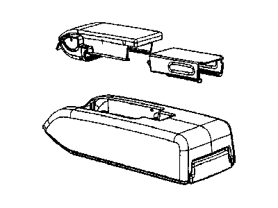 Dodge 1EE201DVAB ARMREST Console