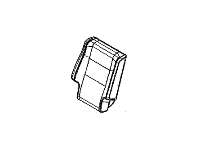 Jeep 6JZ86LC5AA COVER Rear Seat Back Right