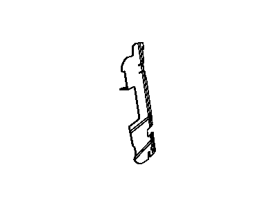 Dodge 52014515AD SEAL Radiator Side Air