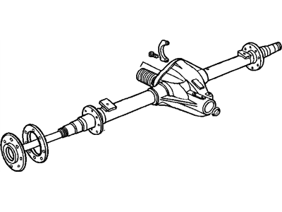 Dodge 5015613AA HOUSING Rear Axle