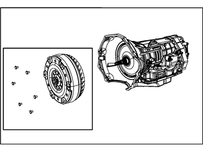Mopar 68109703AB Transmission Package With Torque Converter