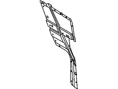 Dodge 5104314AA REINFORCEMENT Side Panel