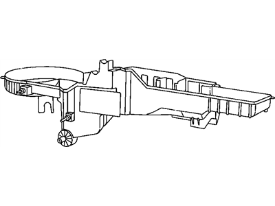 Dodge 5012920AB CASE Heater And A/C Unit