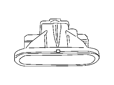 Mopar 68045950AB Light Fog