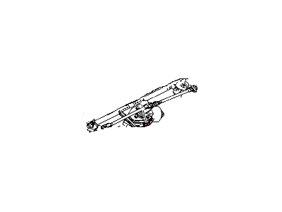 Jeep 68040578AA MOTOR KIT Windshield Wiper