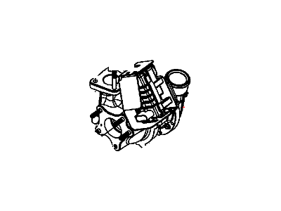 Jeep 68092631AB TURBOCHARGER