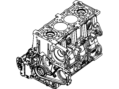Jeep 68034647AA ENGINE Short Block