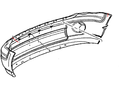 2004 Dodge Ram 3500 Bumper - 5073001AC