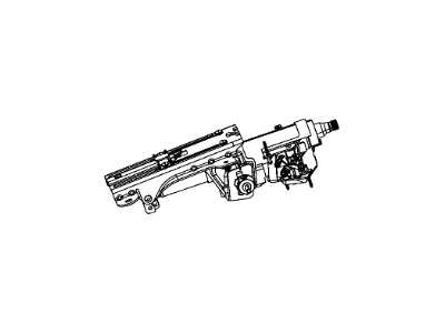 Jeep 55351275AK COLUMN Steering