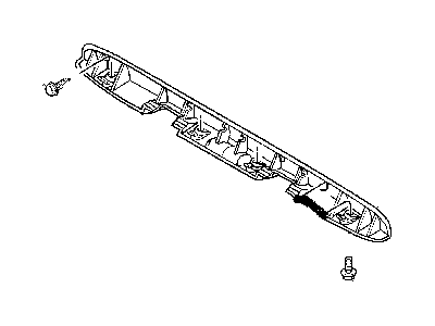 Jeep 55155612AB LAMP License Plate