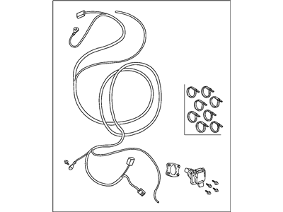 Dodge 82207253 WIRING PACKAGE Trailer Tow