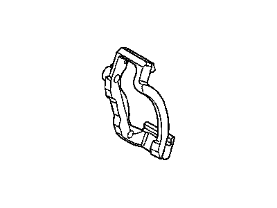 Dodge Ram 1500 Brake Caliper Bracket - 5139913AA