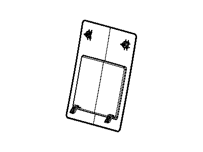 Ram 1LC04BD1AA PANEL Seat Back