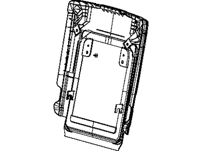 Ram 68101304AA BEZEL Seat Back