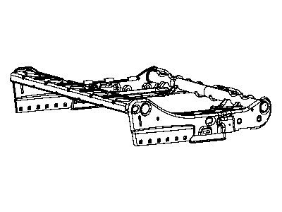 Ram 68140493AA SHIELD RISER Inner