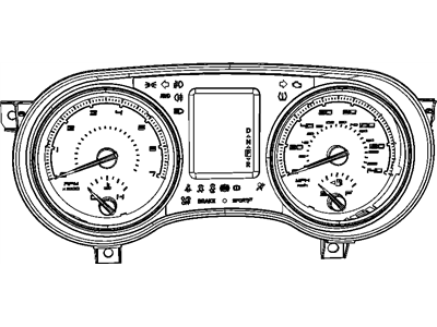 Chrysler 300 Instrument Cluster - 56046398AE