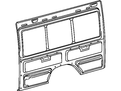 Dodge 5121890AA PANEL Body Side Rear