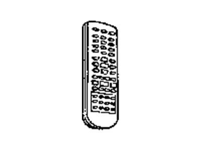 Dodge 5166873AA REMOTE Wireless Infrared