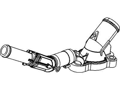 Dodge 4892189AD HOUSING Water Inlet