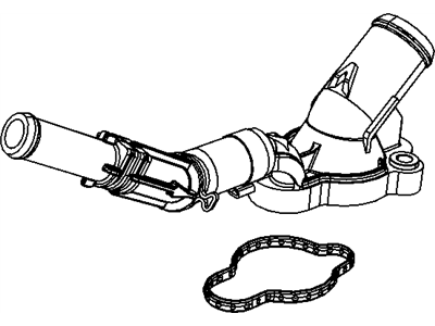 Dodge 4892307AA HOUSING Thermostat