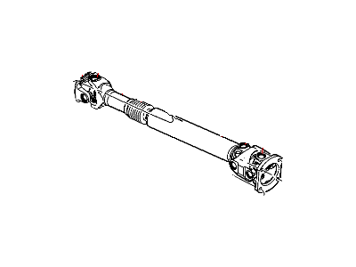 Dodge 52123202AA SHAFT Drive Front