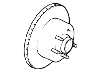 Jeep 53002928 ROTOR, Brake