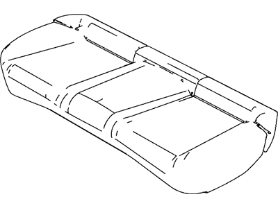 Chrysler Sebring Seat Cushion - 1FU801D5AA