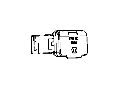Jeep 5082095AB POWER OUTLET Inverter