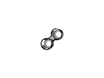 Dodge 68531092AA LINER Cup Holder