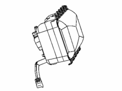 Jeep 68498420AA AIR BAG Passenger