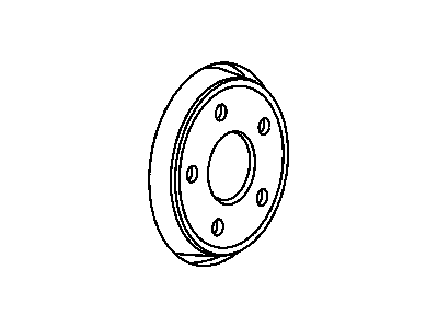 Jeep 2AMV9269AB ROTOR Brake Front