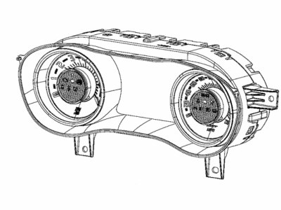 2019 Dodge Challenger Speedometer - 68412339AC