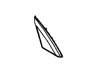 Chrysler RH28BDAAB BEZEL Remote Control Mirror Manual