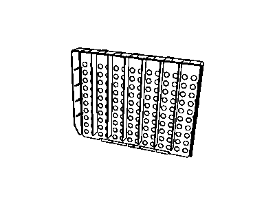 Jeep 68018839AA BAFFLE Heater Unit