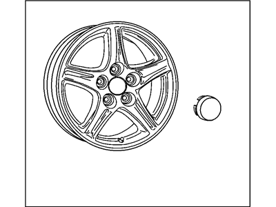 Ram 82211651 WHEEL KIT Forged Aluminum