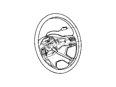 Dodge 1HK26XDVAB WHEEL Steering