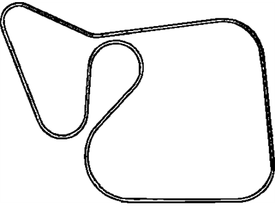 Dodge 5037862AD BELT Serpentine