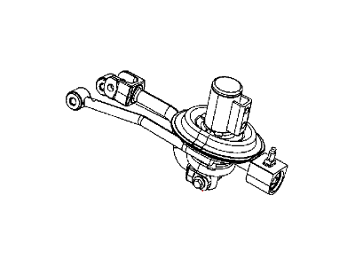 Dodge Challenger Automatic Transmission Shifter - 5038191AI