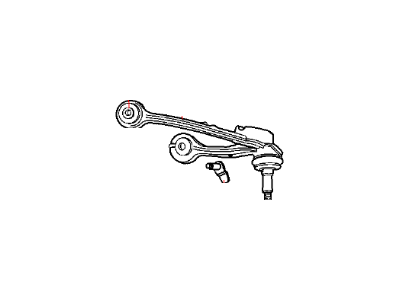 Mopar 52125369AA Upper Control Arm Bushing, Front