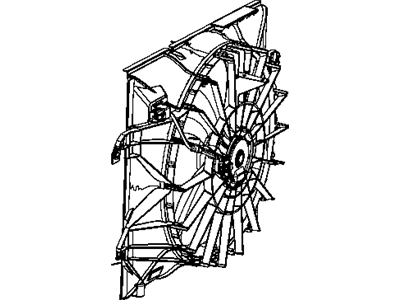 Ram 2500 Engine Cooling Fan - 55056948AE