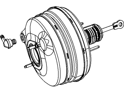 Dodge 5139149AA VALVE Brake Booster Check