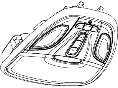Dodge Dart Dome Light - 1TS24HDAAF