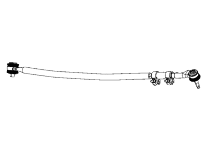 Ram 68395830AA TIE ROD Steering Socket, Drag Link Inner
