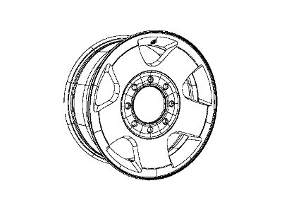 Ram 2500 Spare Wheel - 5PL24AAAAB