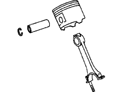 Mopar 5037490AB Piston Pin And Rod Std