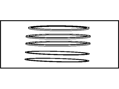Mopar 68032259AB Piston Ring Set
